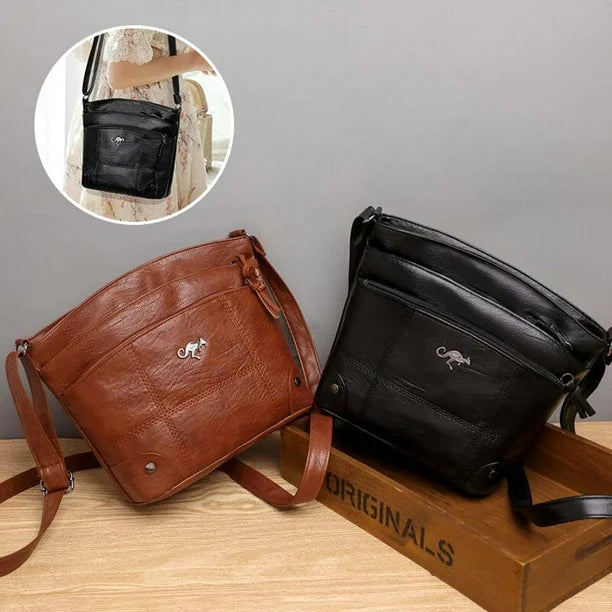 Raya | Elegant Multi-Pocket Crossbody Bag